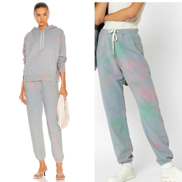 John Elliott Pants - New! John Elliot Santa Cruz Tie-Dye sweatpants 💙 XS